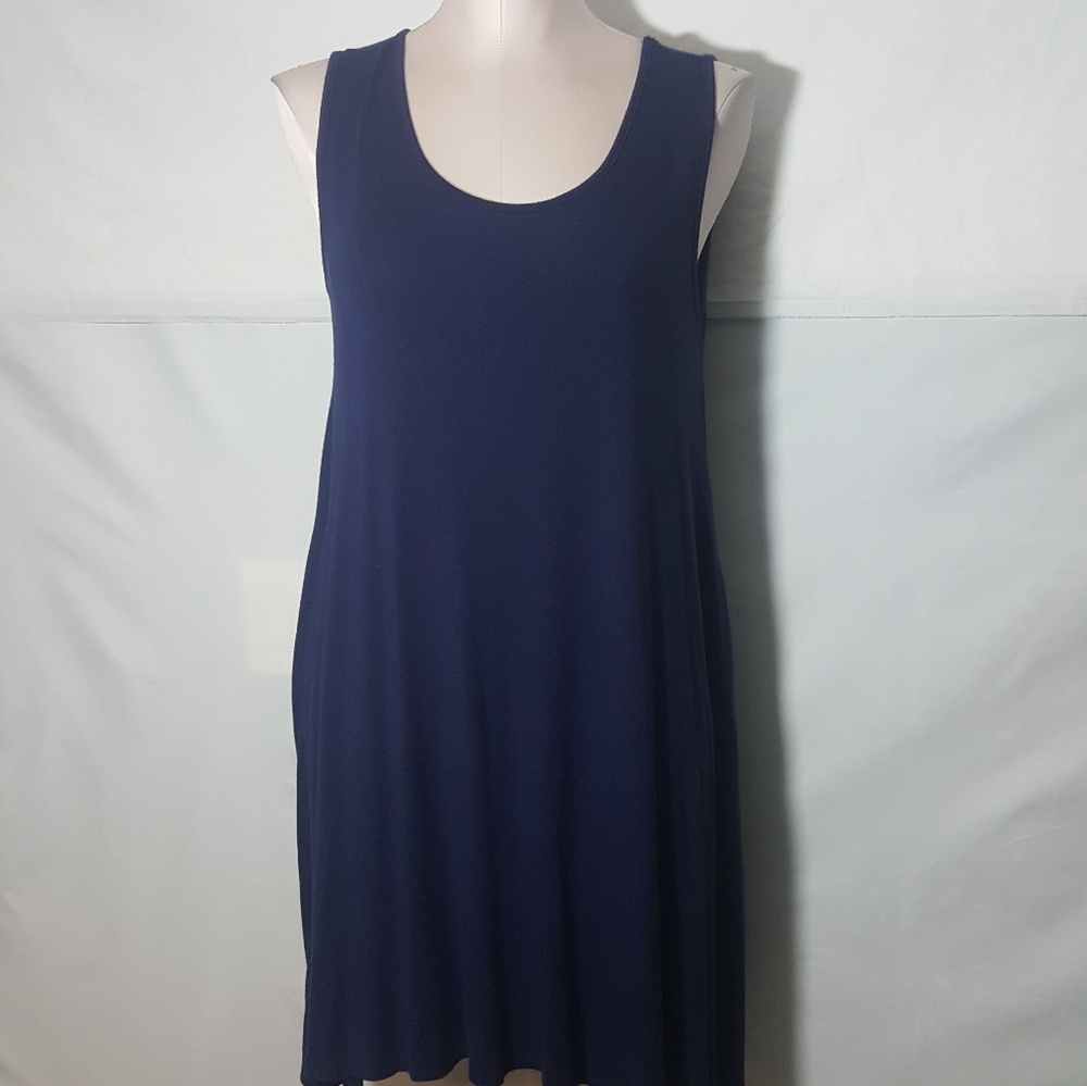 Blue Dress Casual size L
